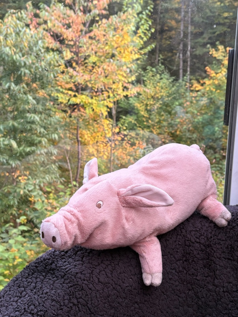 IKEA Pink Pig Plush Stuffed Animal 16” Soft Cuddly Toy Farm Animal Decor